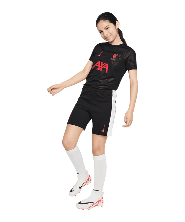 nike fc liverpool short 3rd 20242025 kids schwarz f010