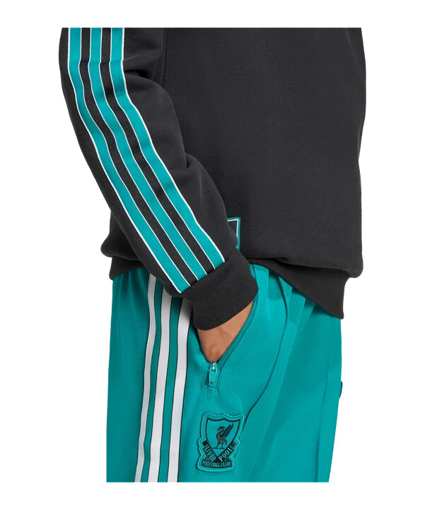 adidas fc liverpool icon sweatshirt kids schwarz