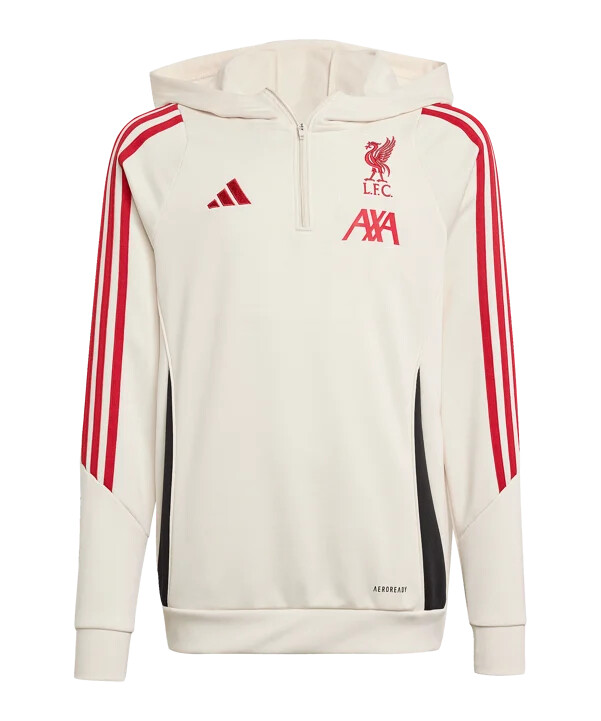 adidas fc liverpool tiro training hoody kids weiß