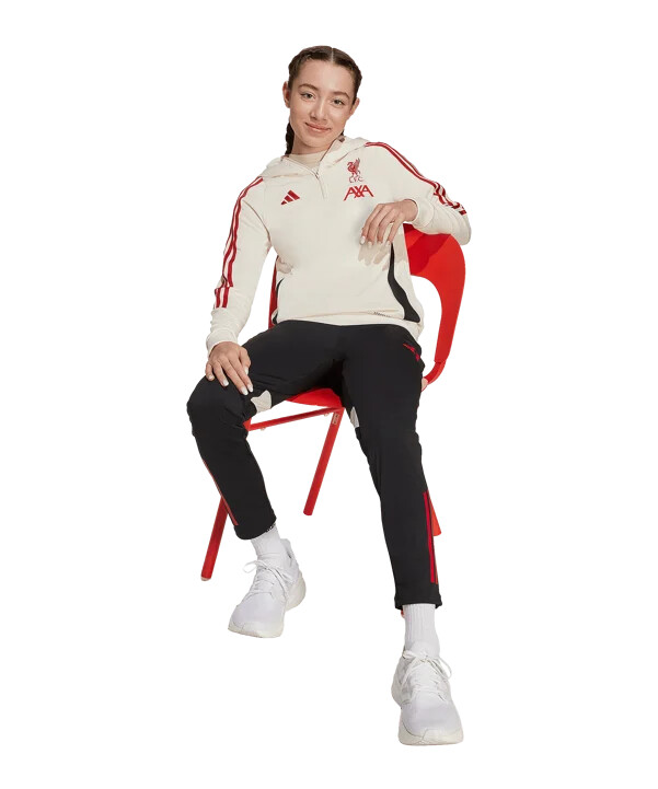 adidas fc liverpool tiro training hoody kids weiß