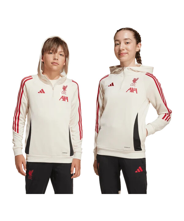 adidas fc liverpool tiro training hoody kids weiß
