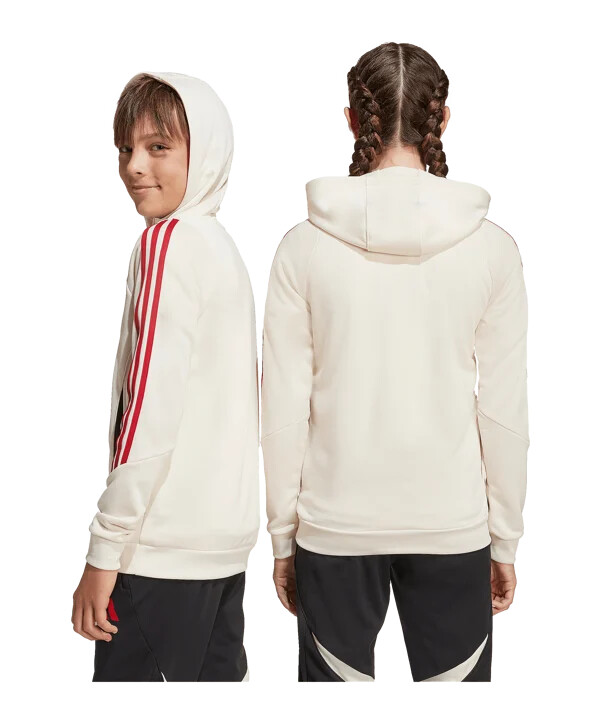 adidas fc liverpool tiro training hoody kids weiß