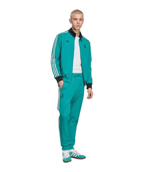 adidas fc liverpool icon track hose grün