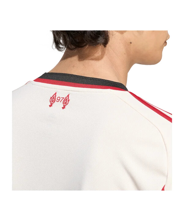 adidas fc liverpool trikot langarm away 20252026 weiß