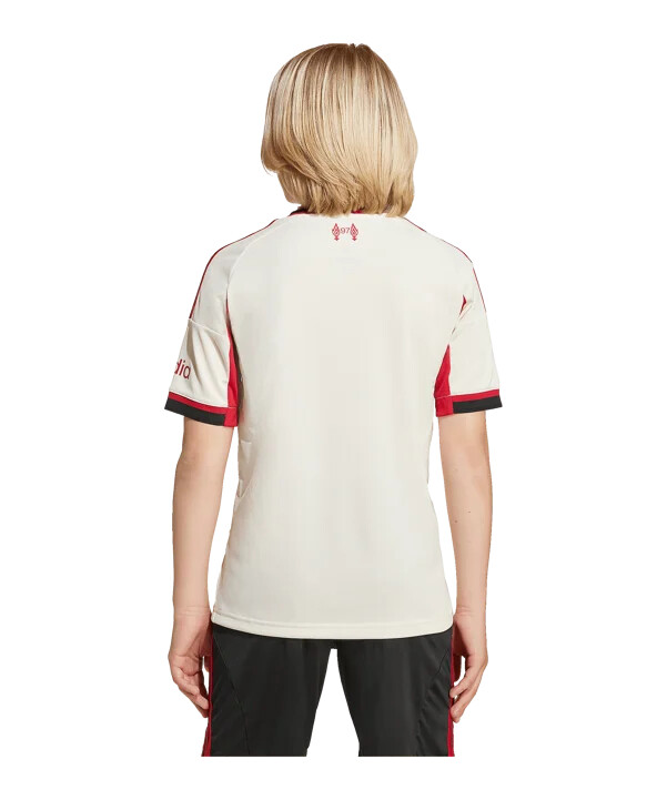 adidas fc liverpool trikot away 20252026 kids weiß