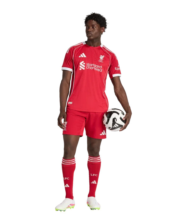 adidas fc liverpool authentic trikot home 20252026 rot