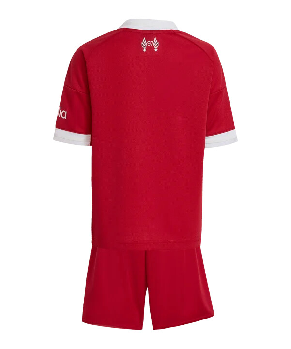 adidas fc liverpool trikot set home 20252026 kids rot