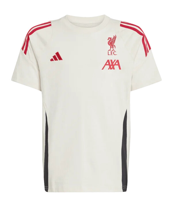 adidas fc liverpool tiro cotton t-shirt kids weiß