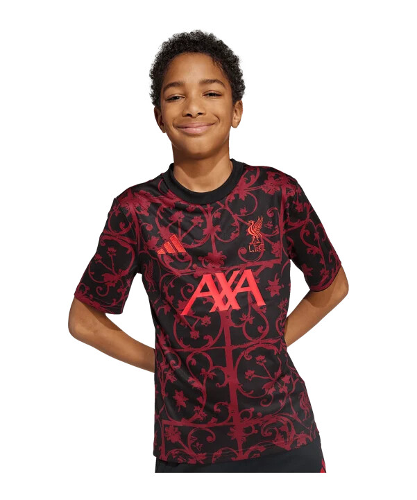 adidas fc liverpool pre match trikot 20252026 kids schwarz
