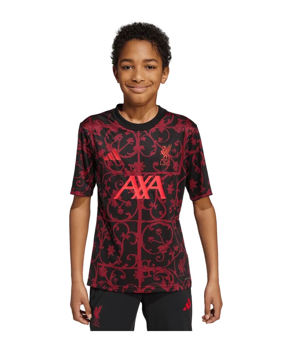 adidas fc liverpool pre match trikot 20252026 kids schwarz
