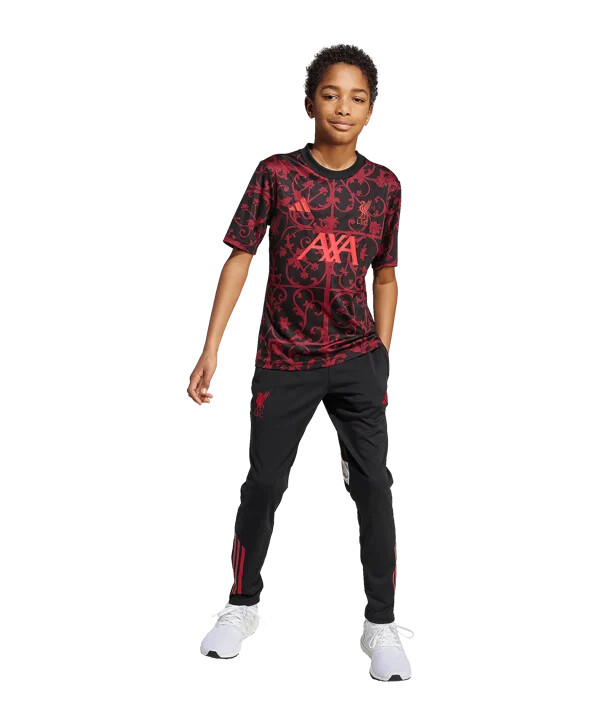 adidas fc liverpool pre match trikot 20252026 kids schwarz