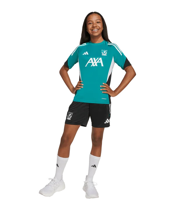 adidas fc liverpool european training trikot 20252026 kids grün
