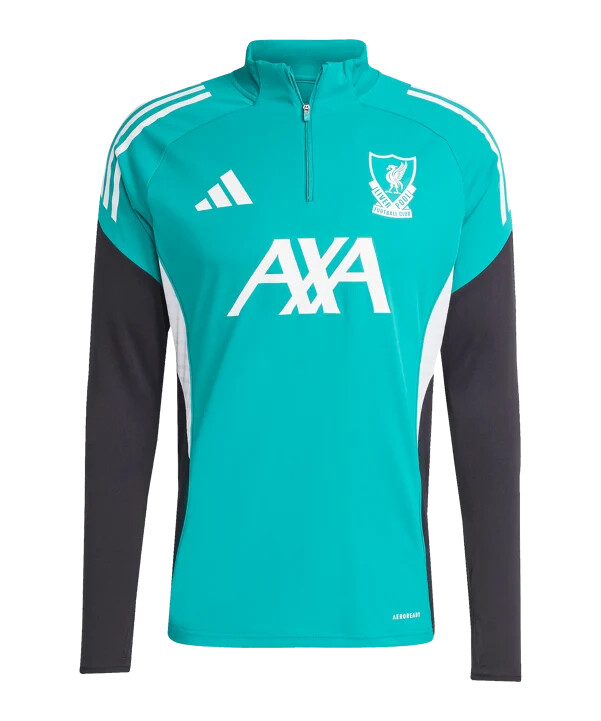 adidas fc liverpool european training sweatshirt 20252026 grün