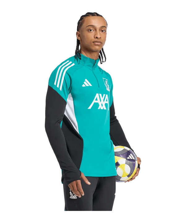 adidas fc liverpool european training sweatshirt 20252026 grün