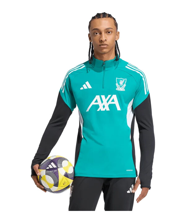 adidas fc liverpool european training sweatshirt 20252026 grün