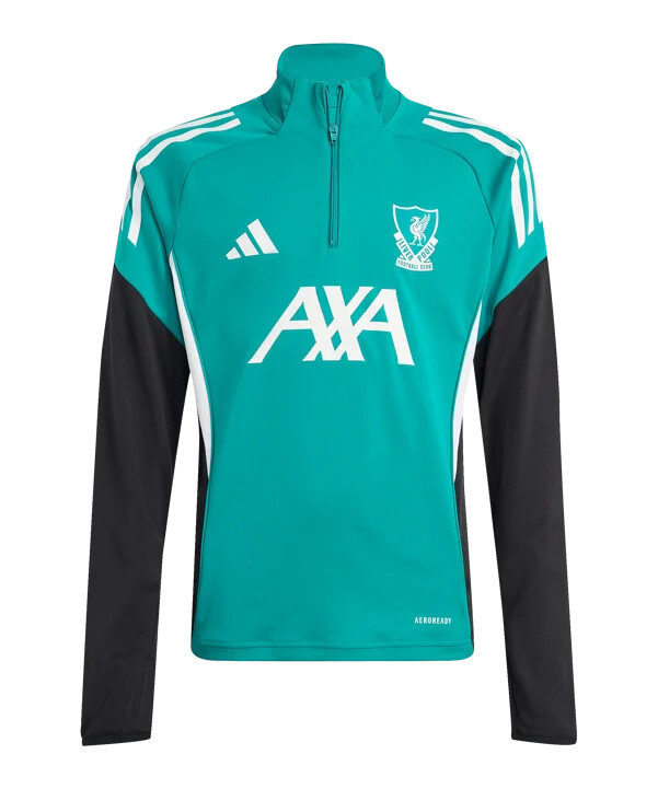 adidas fc liverpool european training sweatshirt 20252026 kids grün