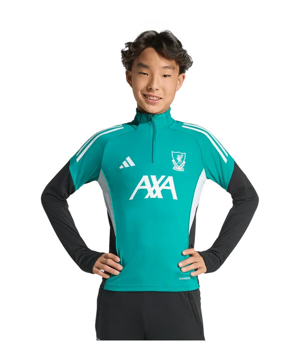 adidas fc liverpool european training sweatshirt 20252026 kids grün
