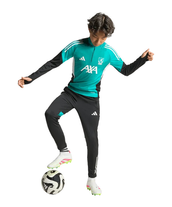 adidas fc liverpool european training sweatshirt 20252026 kids grün