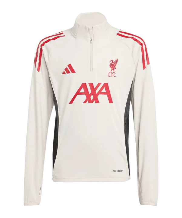 adidas fc liverpool competition training sweatshirt 20252026 kids weiß