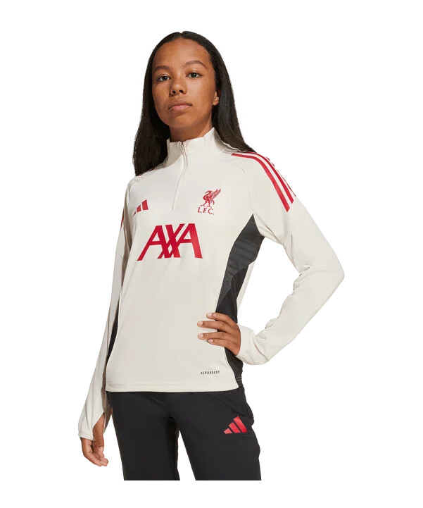 adidas fc liverpool competition training sweatshirt 20252026 kids weiß