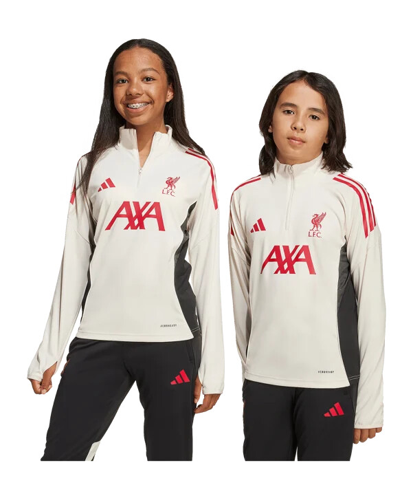 adidas fc liverpool competition training sweatshirt 20252026 kids weiß