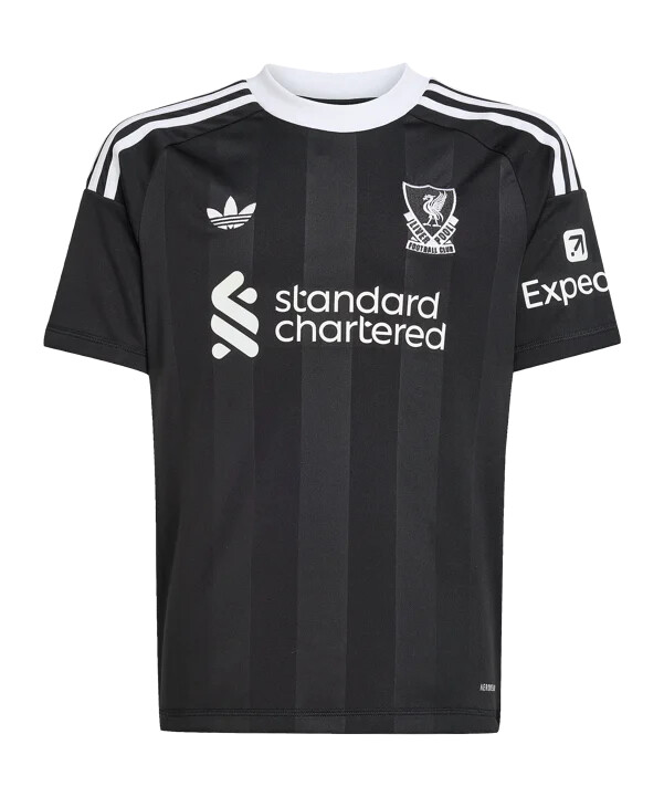 adidas fc liverpool torwarttrikot 3rd 20252026 kids schwarz