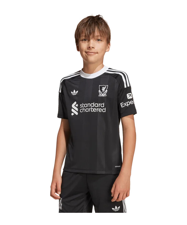 adidas fc liverpool torwarttrikot 3rd 20252026 kids schwarz