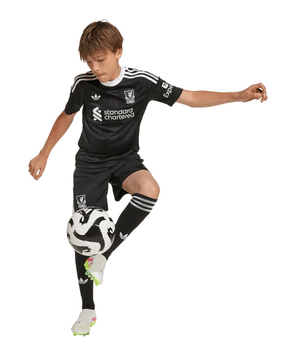 adidas fc liverpool torwarttrikot 3rd 20252026 kids schwarz