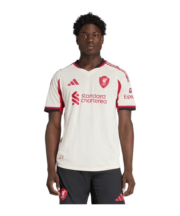 adidas fc liverpool authentic trikot away 20252026 weiß