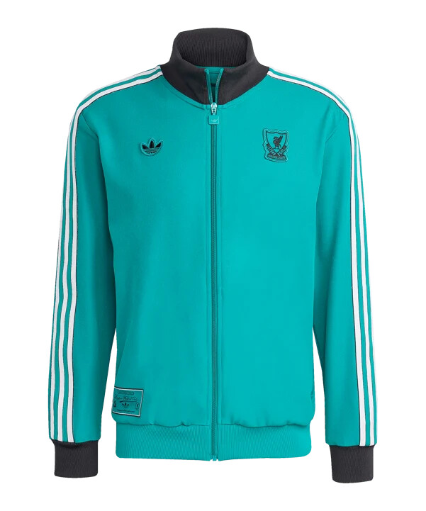 adidas fc liverpool icon track sweatshirt grün