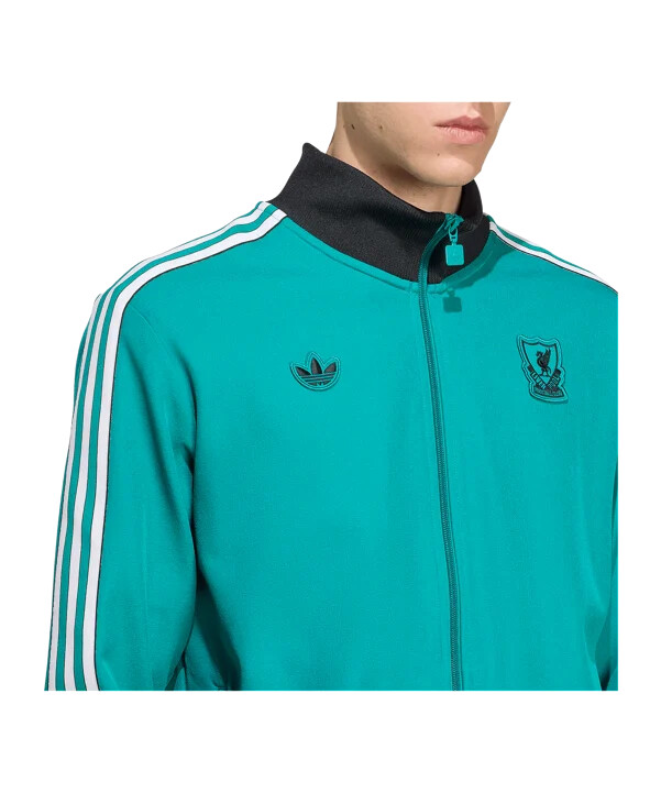 adidas fc liverpool icon track sweatshirt grün