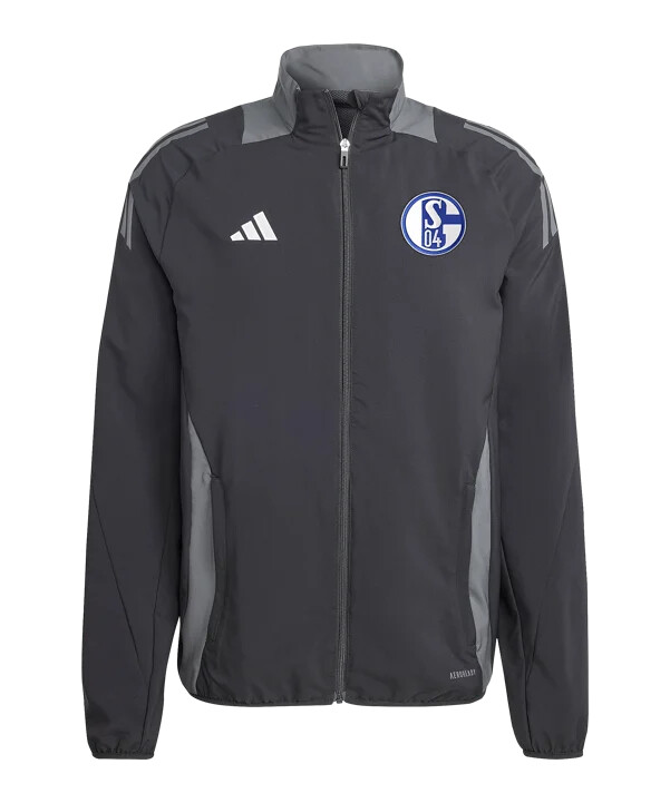 adidas fc schalke 04 tiro jacke schwarz