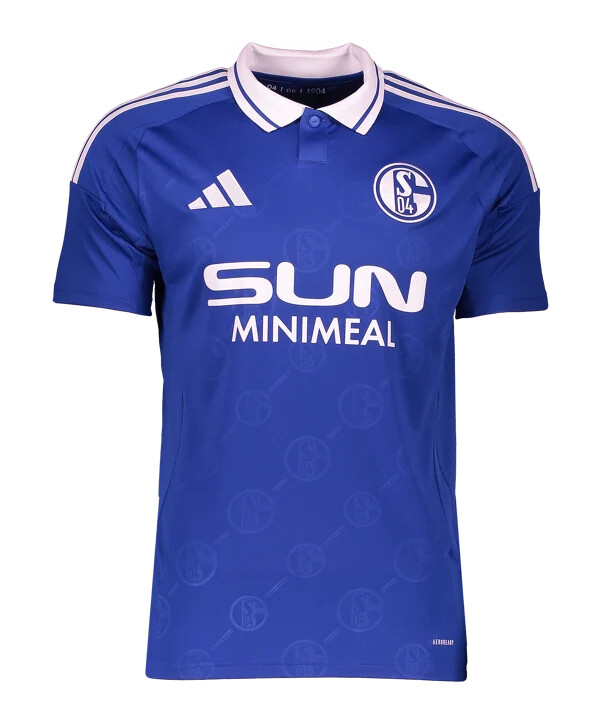 adidas fc schalke 04 trikot home 20242025 damen blau
