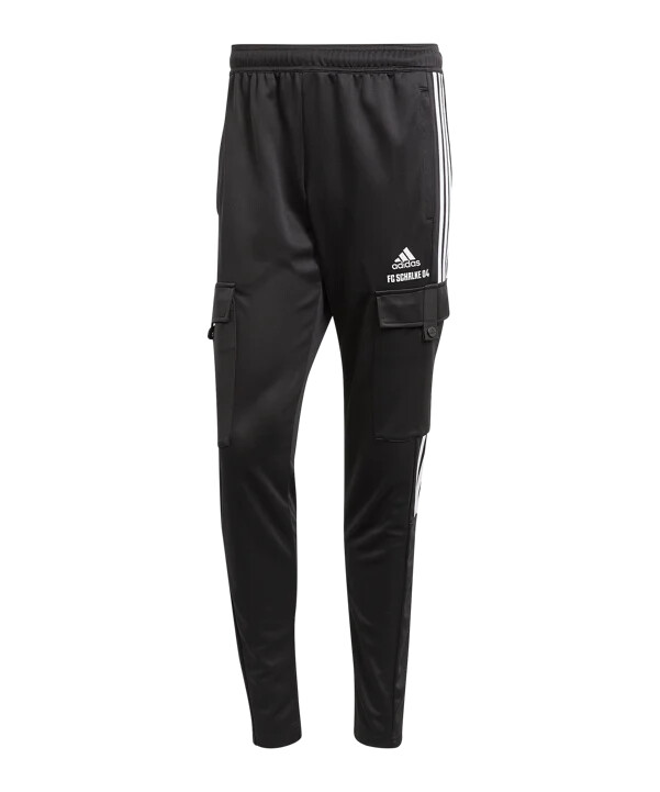 adidas fc schalke 04 cargo hose schwarz