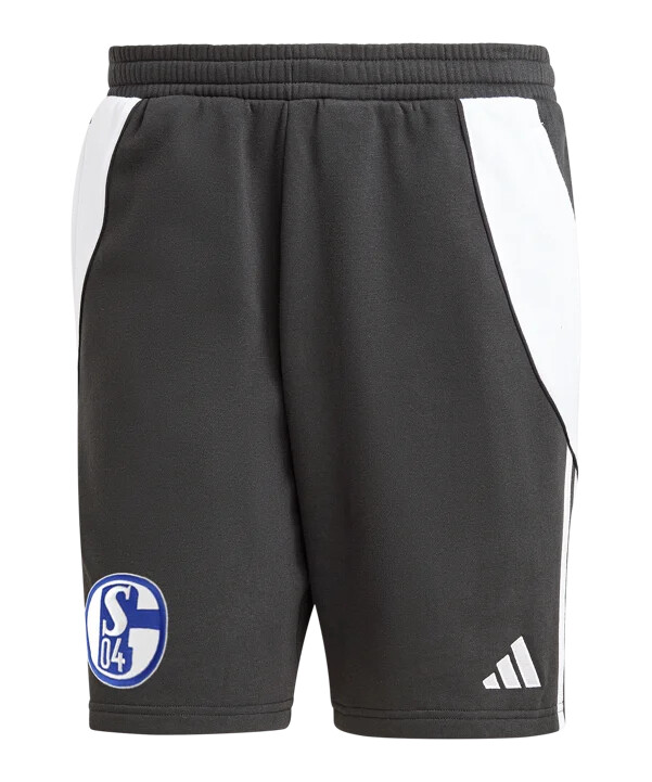 adidas fc schalke 04 short schwarz weiss