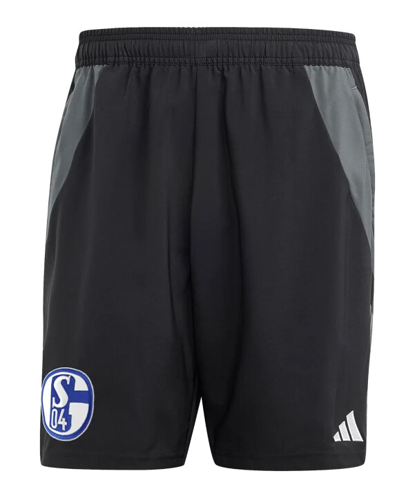adidas fc schalke 04 short schwarz grau