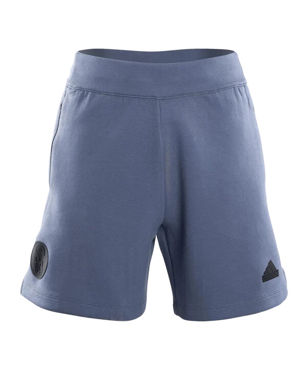 adidas fc schalke 04 z.n.e. short graublau