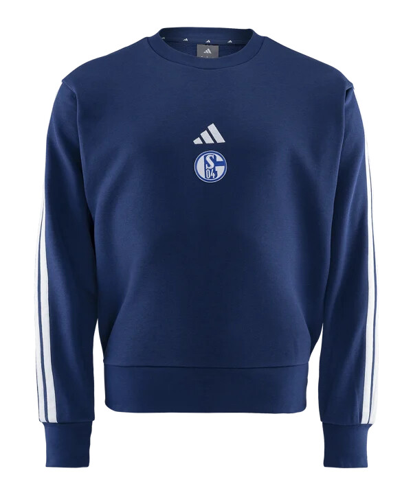 adidas fc schalke 04 team sweatshirt blau