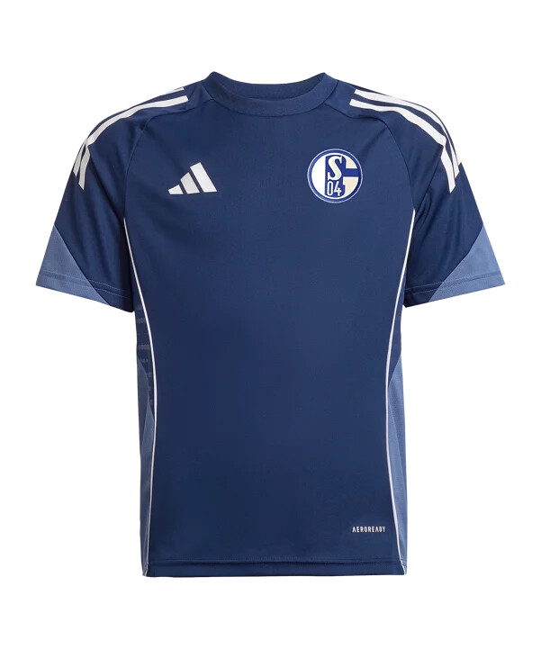 adidas fc schalke 04 trainingshirt kids blau
