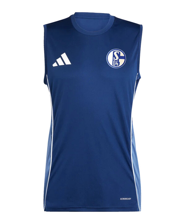 adidas fc schalke 04 tanktop blau