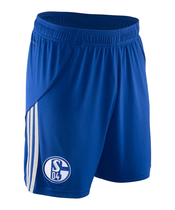 adidas fc schalke 04 short away 20252026 kids blau