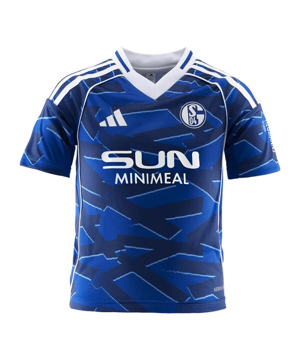adidas fc schalke 04 trikot home 20252026 kids blau