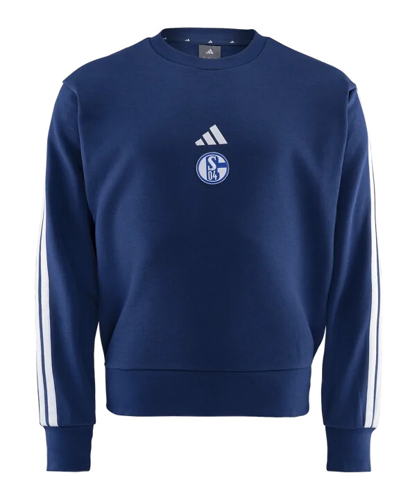 adidas fc schalke 04 prematch sweatshirt blau