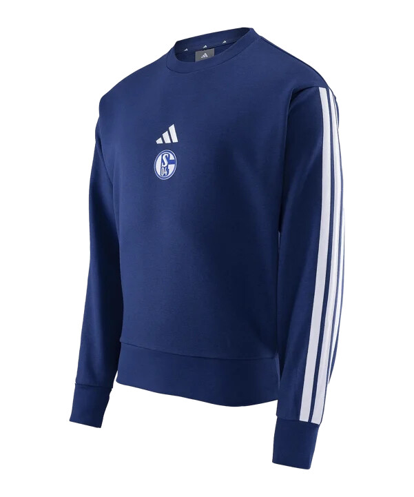 adidas fc schalke 04 prematch sweatshirt blau