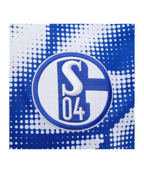 adidas fc schalke 04 prematch trainingsshirt blau