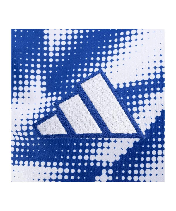 adidas fc schalke 04 prematch trainingsshirt blau