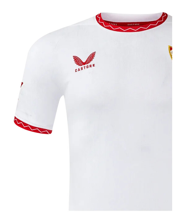 castore fc sevilla trikot home 20242025 kids weiss f071
