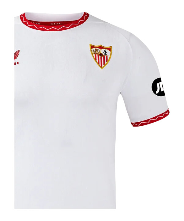 castore fc sevilla trikot home 20242025 kids weiss f071