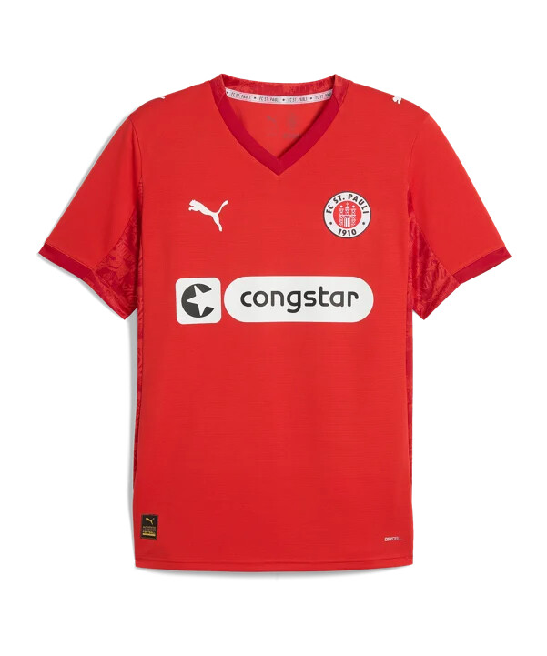 puma fc st. pauli fourth trikot rot f04