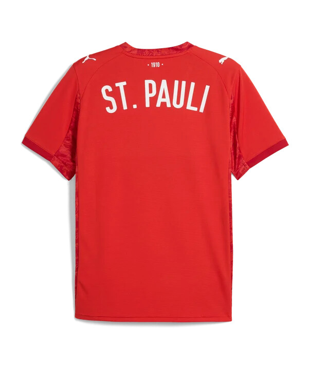 puma fc st. pauli fourth trikot rot f04